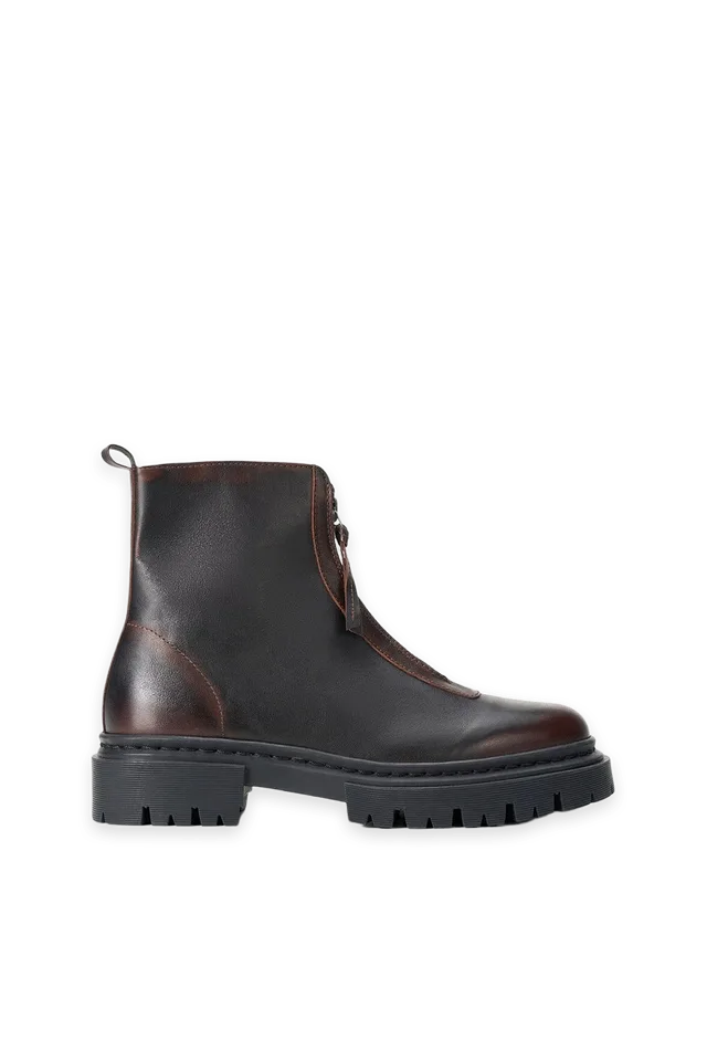 Staud Miles Zip Ankle Boot