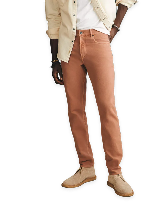 Faherty Stretch Terry 5-Pocket (34")