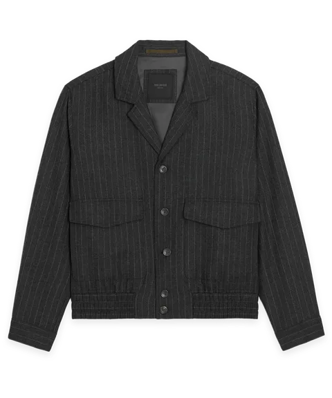 Todd Snyder Japanese Wool Bomber Jacket