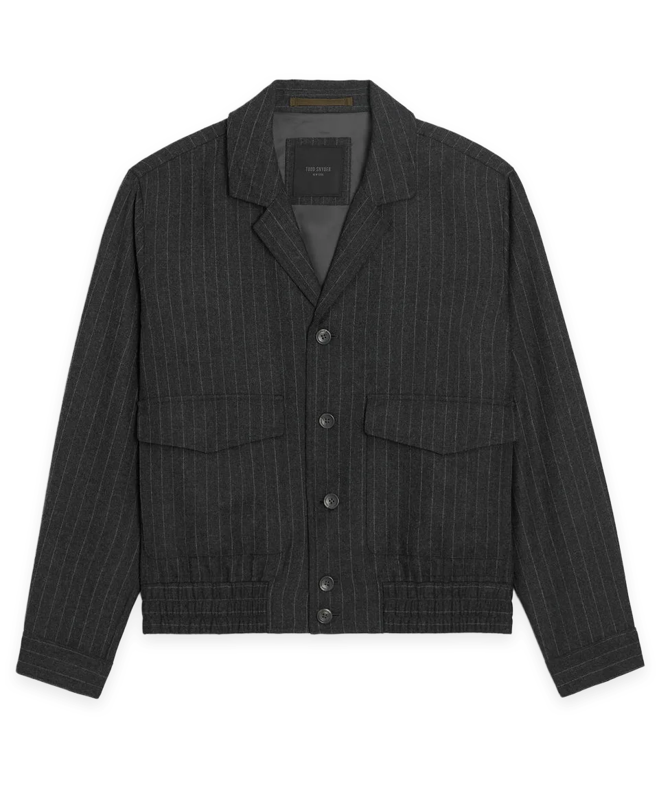 Todd Snyder Japanese Wool Bomber Jacket