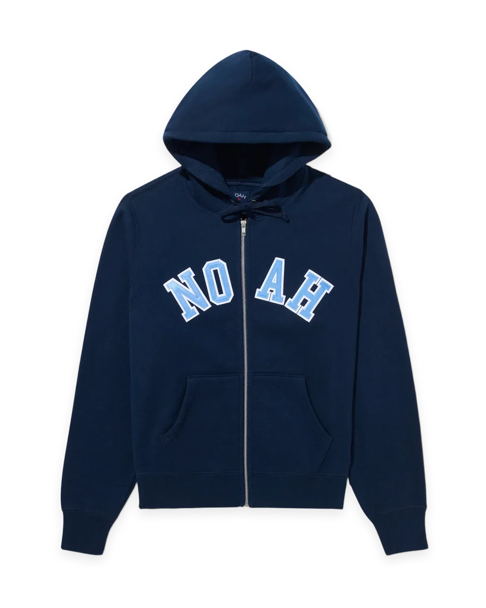 Noah Arch Appliqué Zip-Up Hoodie