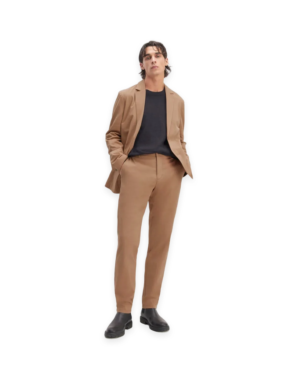 Everlane The Straight Fit Performance Chino · Uniform · Toasted Coconut · Straight