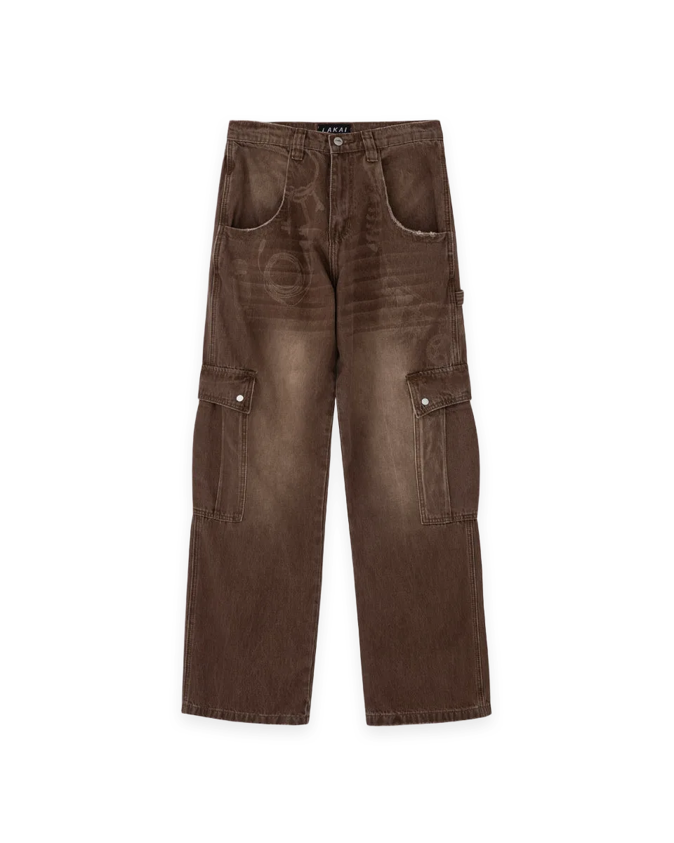 Lakai Wide-Leg 'Ghost' Cargo Pants