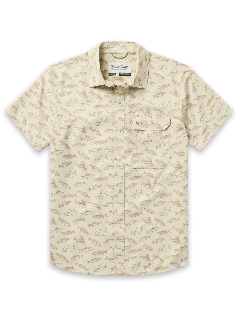 Duck Camp Men's Brrr® Performance Shirt Short Sleeve