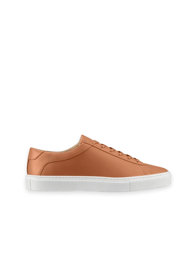 Koio Capri Leather Sneaker in Castagna