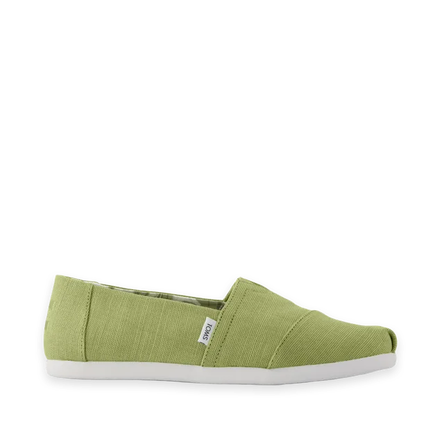 TOMS Mens Alpargata Classic Matcha Heritage Canvas