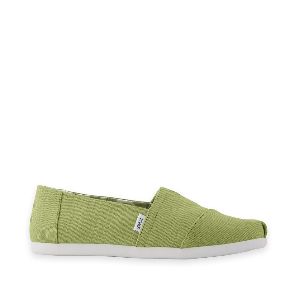 TOMS Mens Alpargata Classic Matcha Heritage Canvas