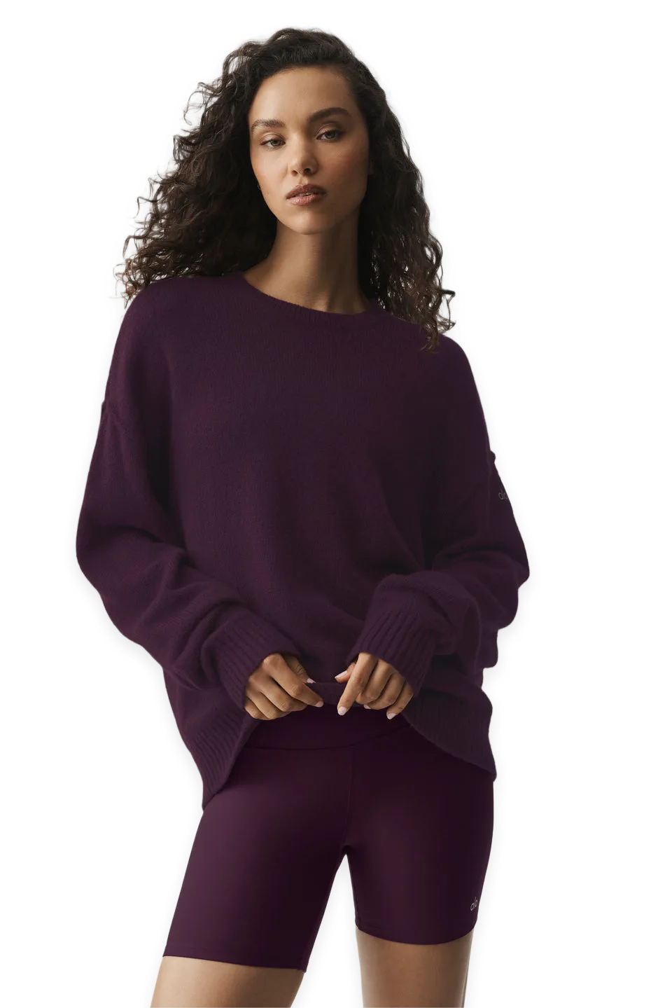 Alo Unisex Wool Cashmere New Class Crewneck Sweater