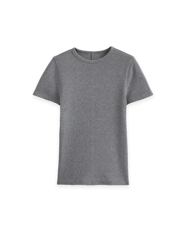 Everlane Effortless Rib Short-Sleeve Crew