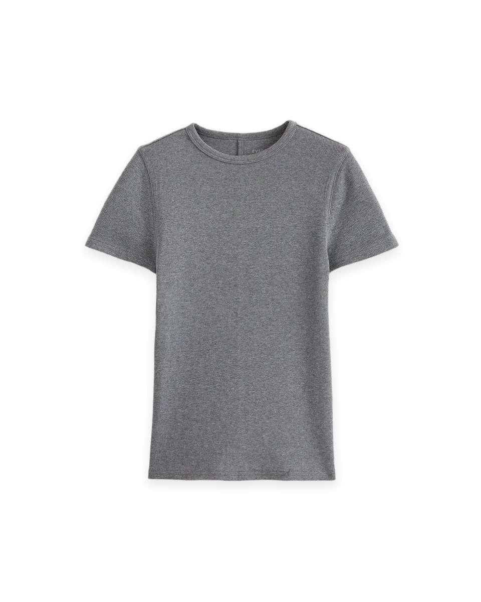 Everlane Effortless Rib Short-Sleeve Crew, photo 2