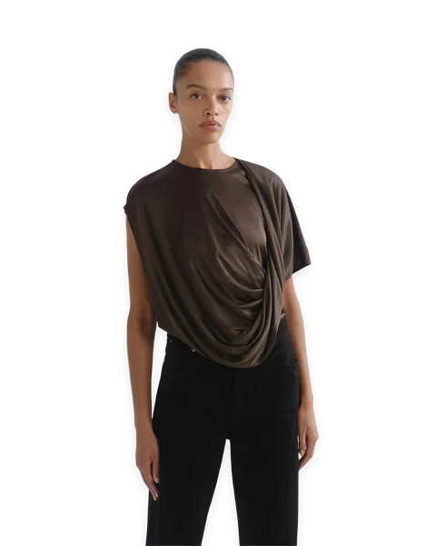 AGOLDE Milena Twist Tee