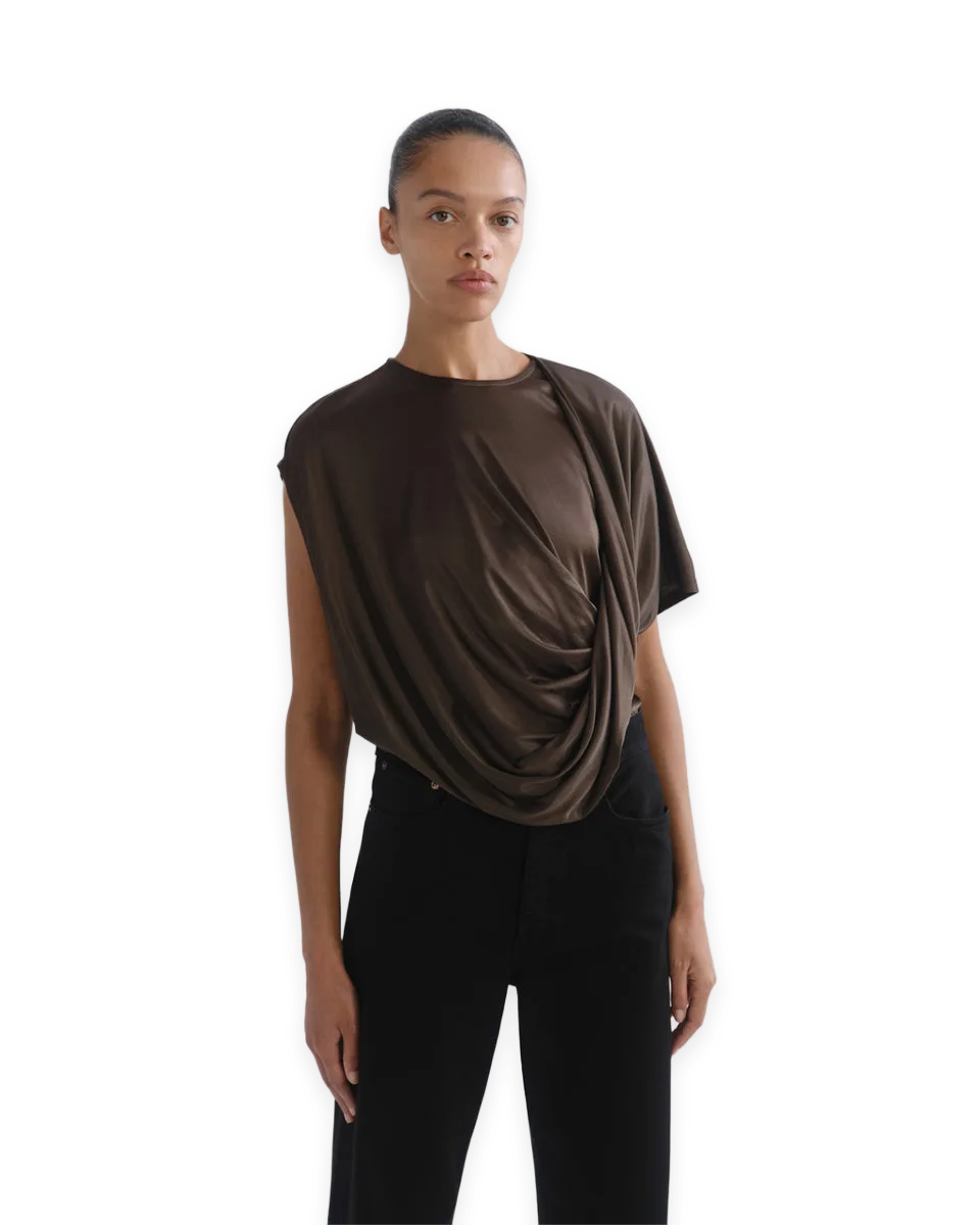 AGOLDE Milena Twist Tee