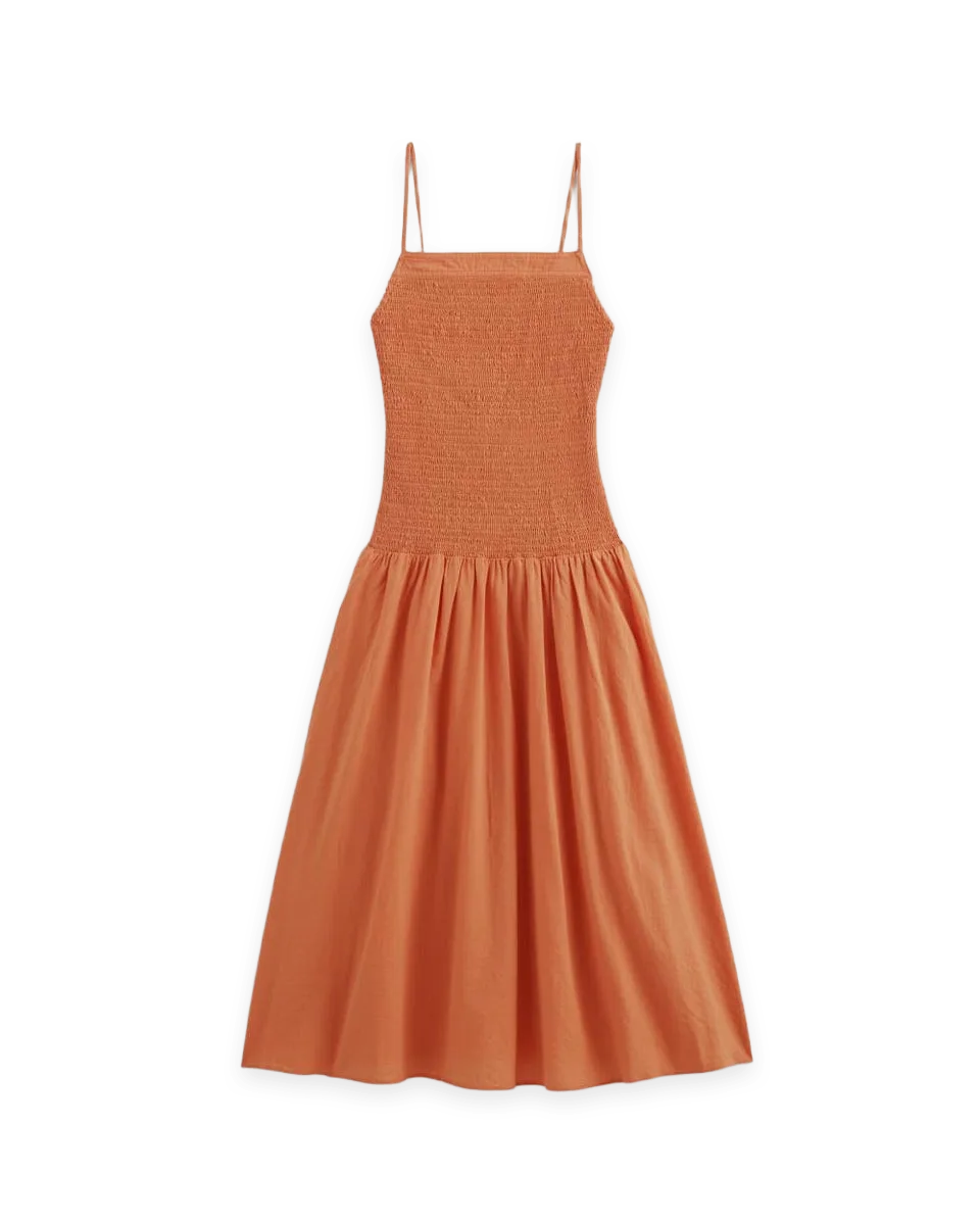 Everlane The Gauze Open-Back Dress