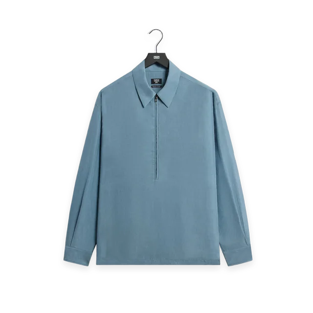 Kith Giorgio Armani & Kith Quarter-Zip Shirt