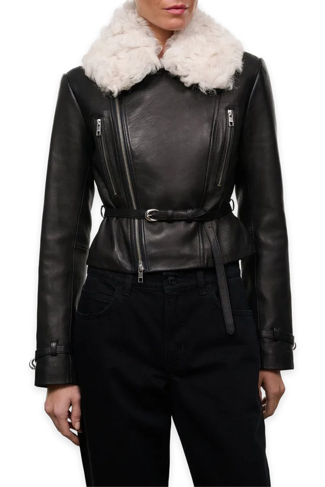 Staud Soho Leather Jacket