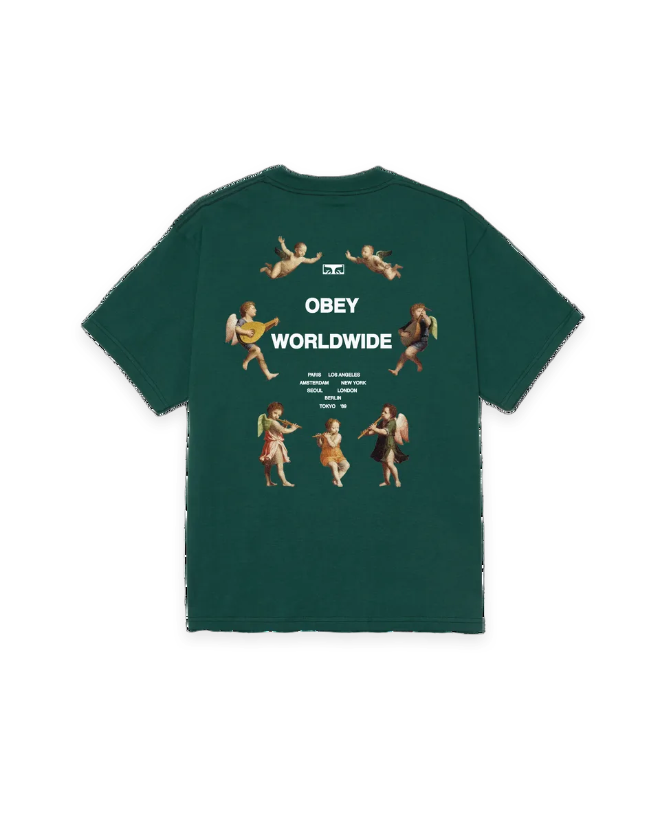 Obey ANGELS ABOVE CLASSIC T-SHIRT