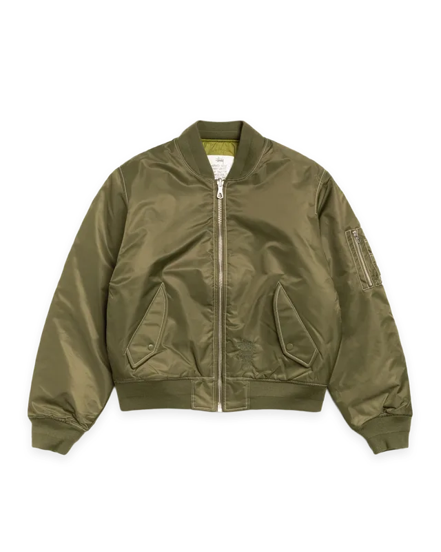 Stüssy BUILT REVERSIBLE BOMBER JACKET