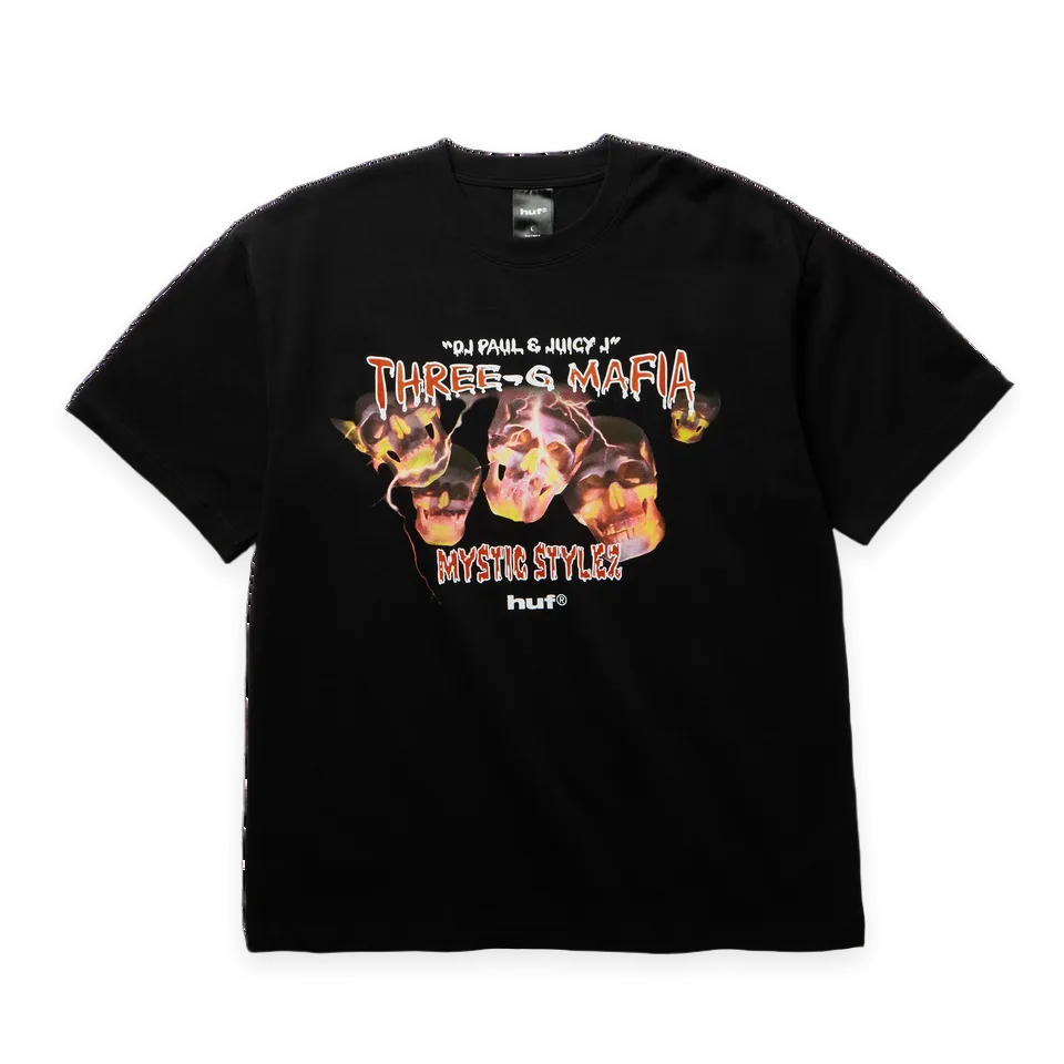HUF huf x Three 6 Mafia Mystic Styles T-Shirt