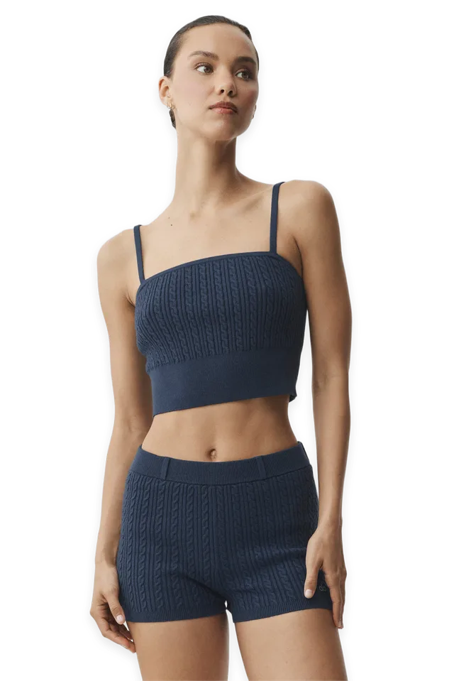 Alo Mini Cable Sweater Tank