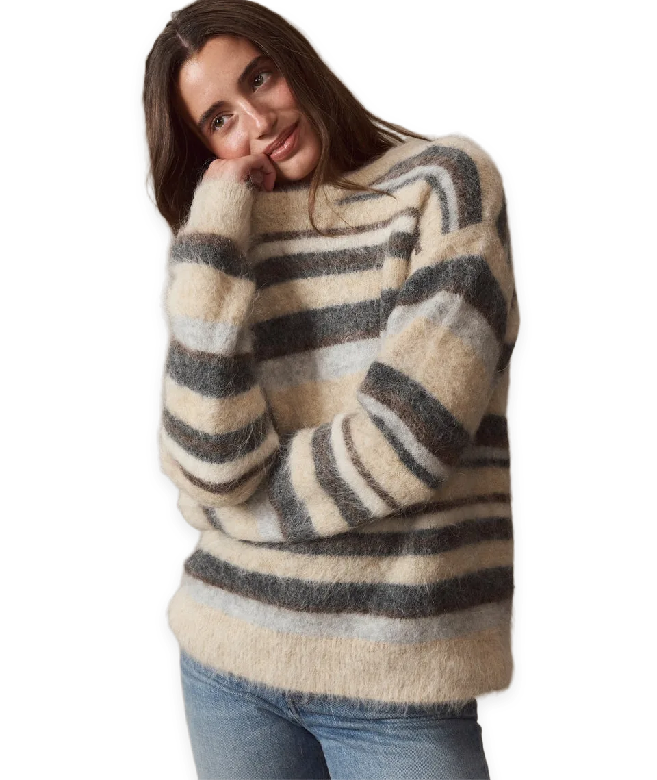 Marine Layer Suri Alpaca Crewneck Sweater