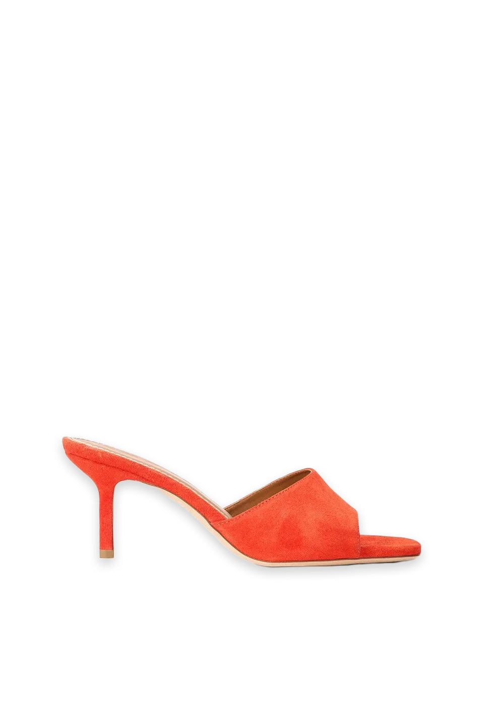 Staud Bea Mule · Tangelo Suede