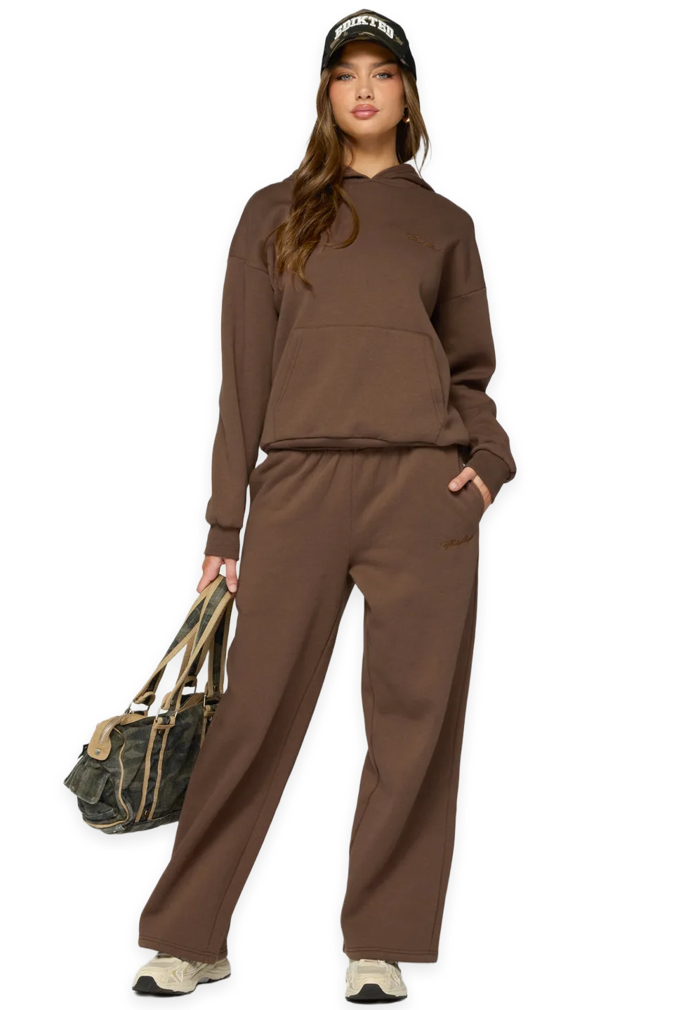 Edikted Basic Girl Wide Leg Edikted Sweatpants