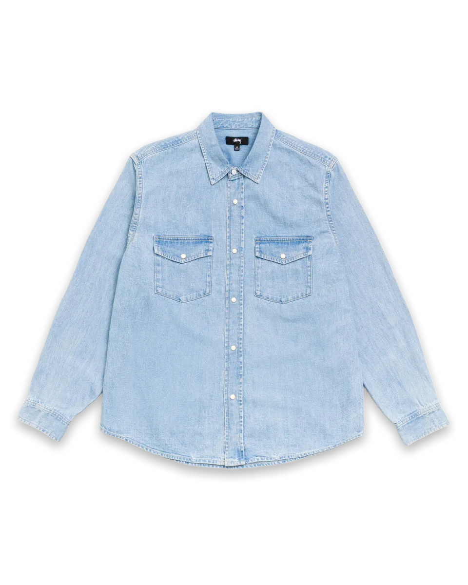 Stüssy DENIM WESTERN SHIRT