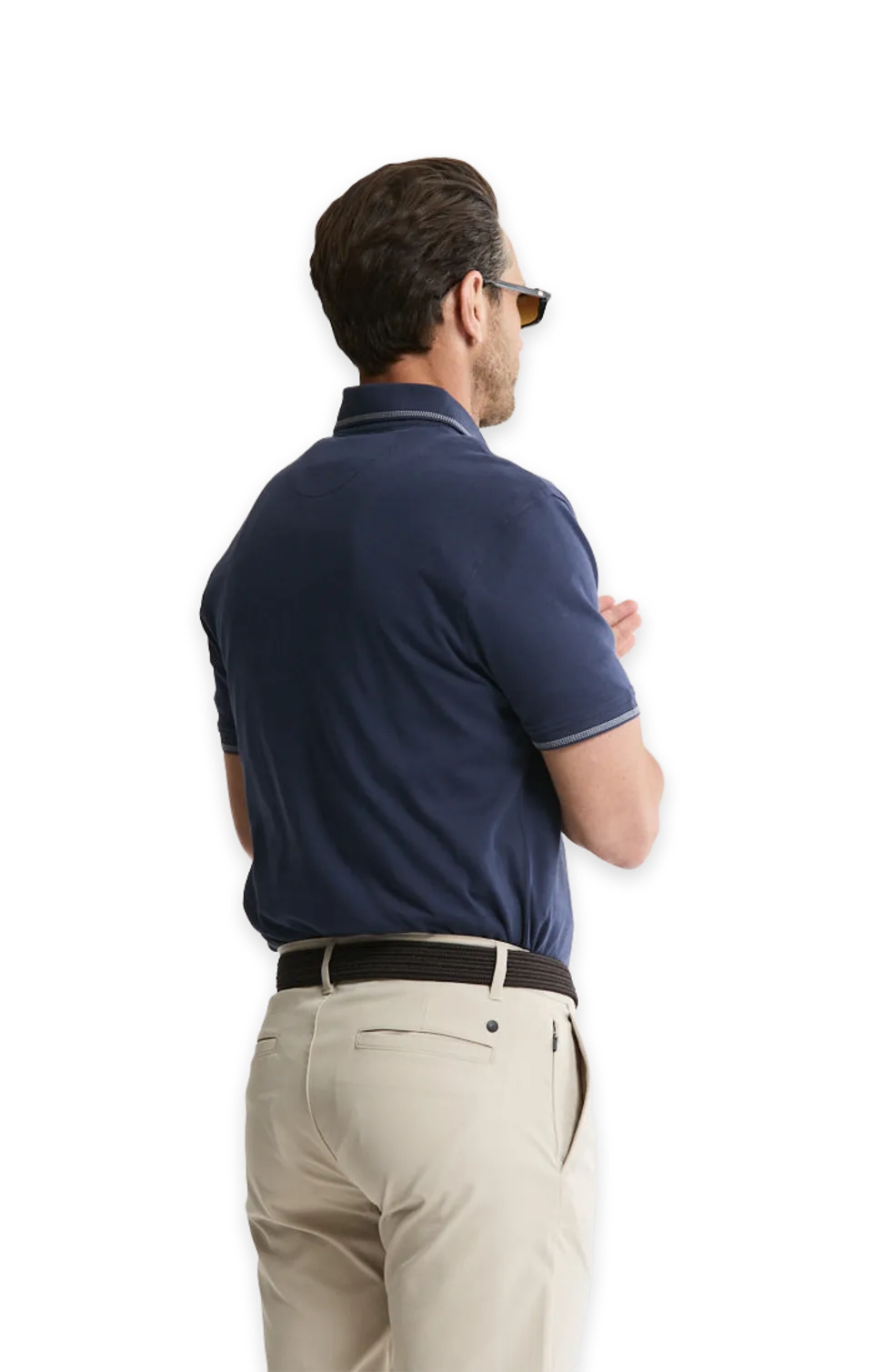 Jachs NY Cotton Interlock Polo Shirt, photo 3