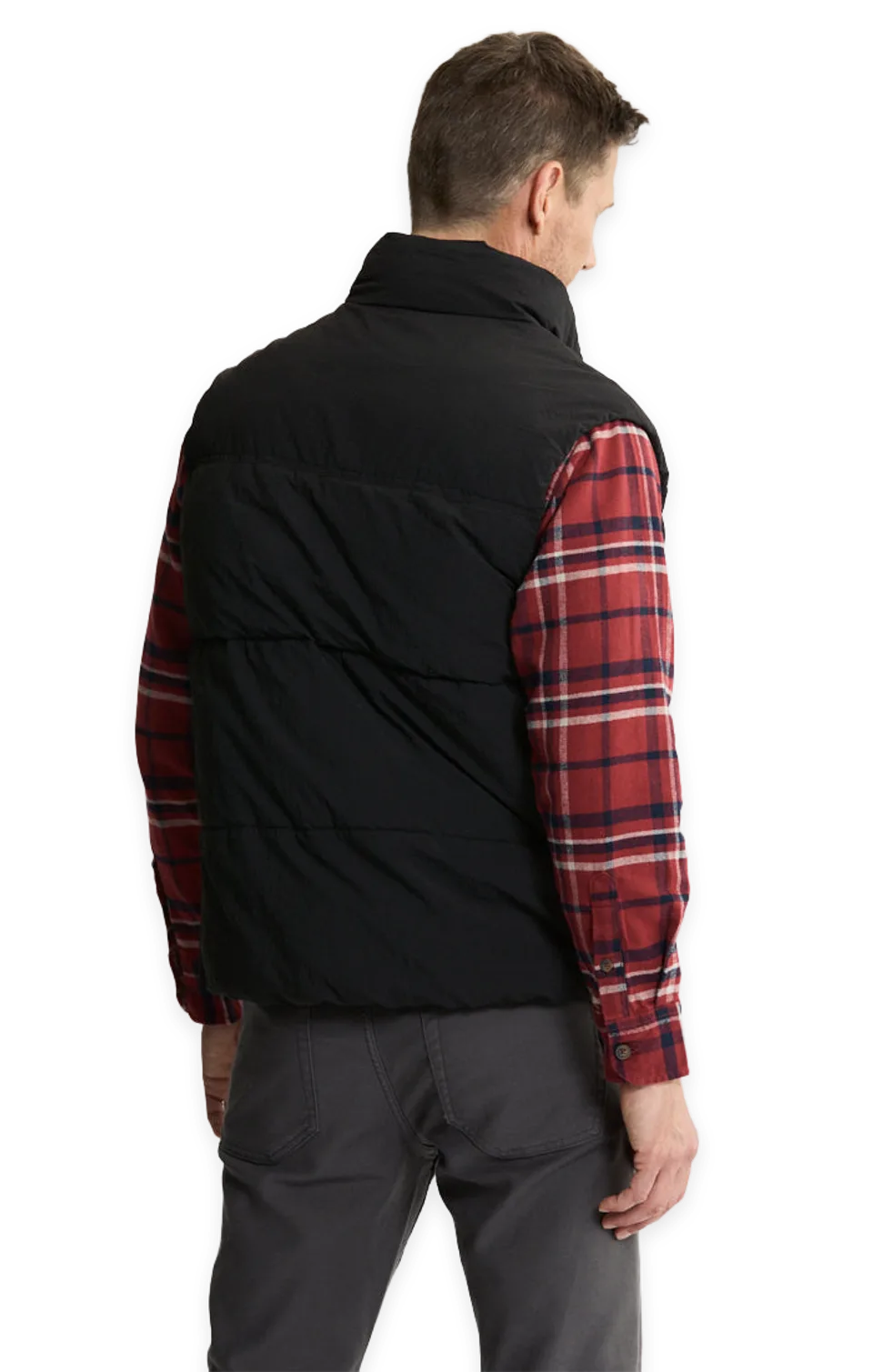 Jachs NY Black Namath Puffer Vest, photo 3