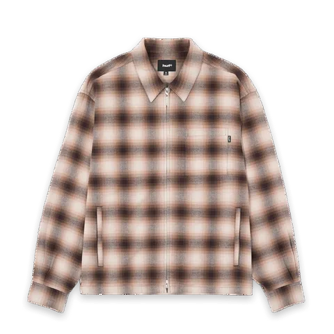 HUF Durango Zip Long Sleeve Shirt