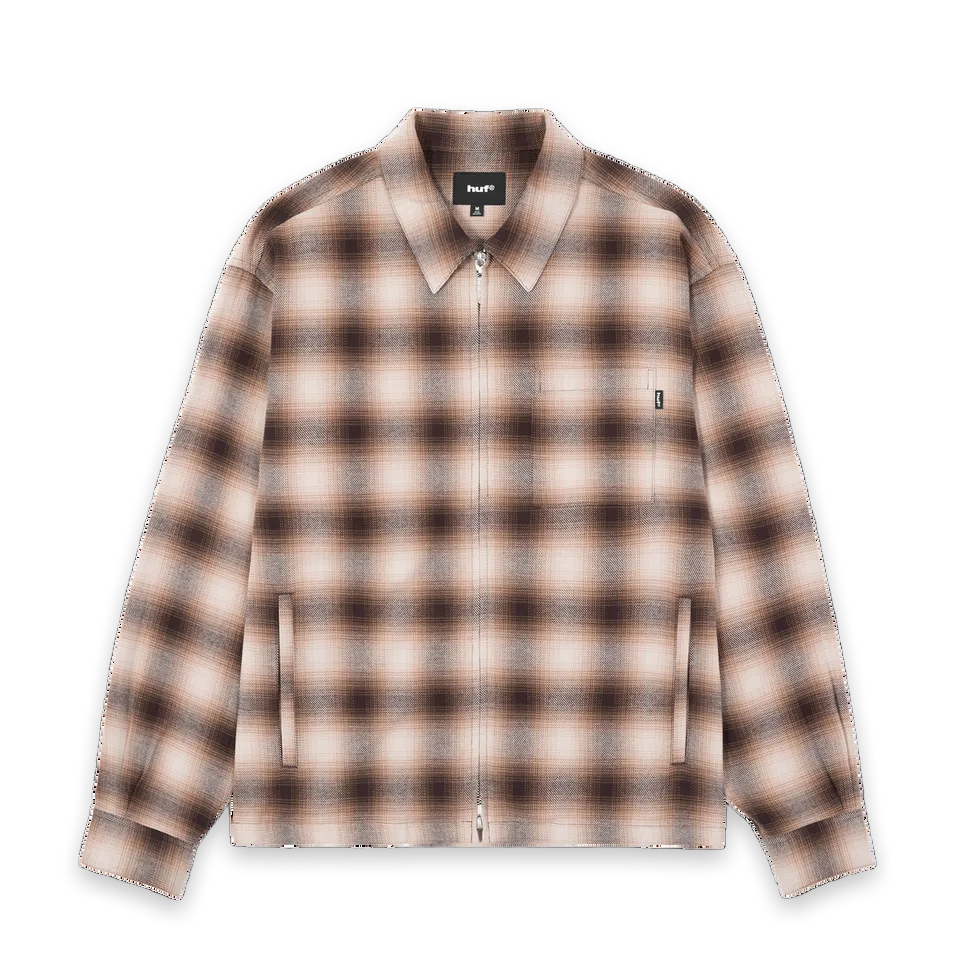 HUF Durango Zip Long Sleeve Shirt