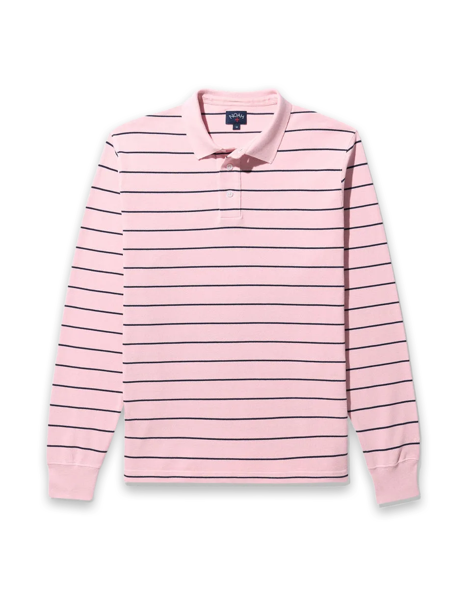 Noah Long Sleeve Pique Polo