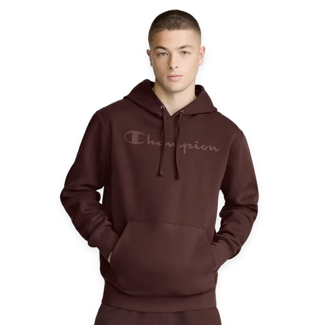 Champion Powerblend Hoodie, Tonal Script Logo