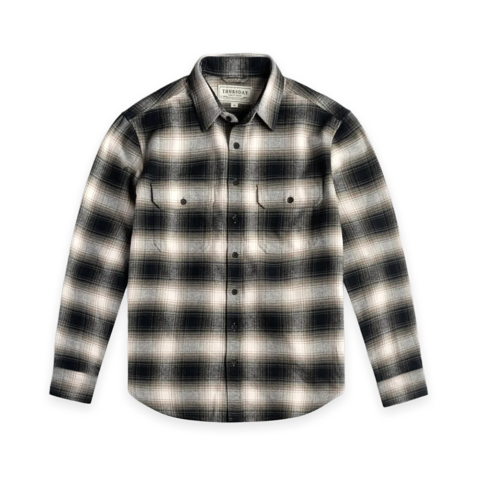 Thursday Boots Summit Flannel Shirt · Timberwolf