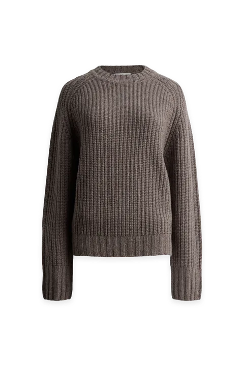 Oak + Fort 100% WOOL CHUNKY KNIT SWEATER