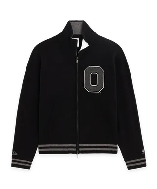 Todd Snyder Todd Snyder x The Ohio State University™ Cashmere Full-Zip Sweater