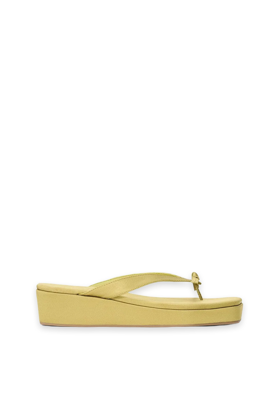 Staud Party Platform Thong · Wasabi