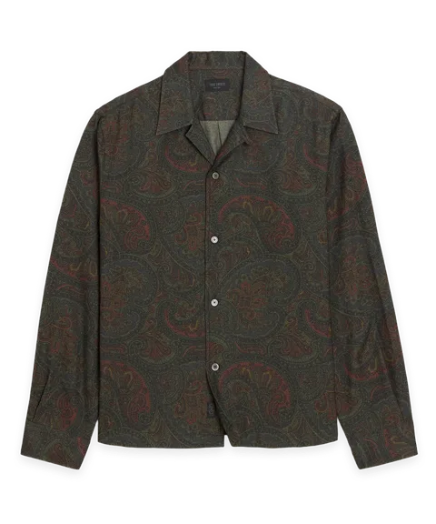 Todd Snyder Paisley Camp Shirt