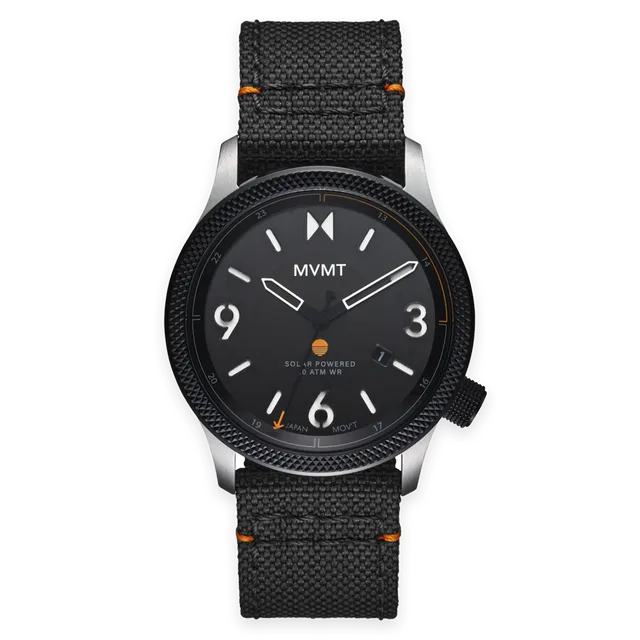 MVMT Field II Solar Ember Black 41mm