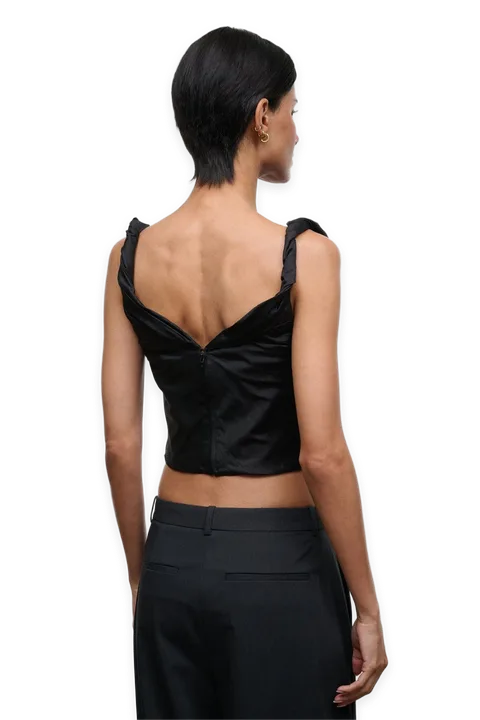 Staud Olivia Silk Top