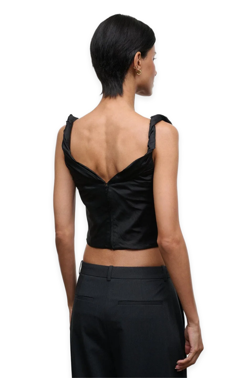 Staud Olivia Silk Top, photo 3