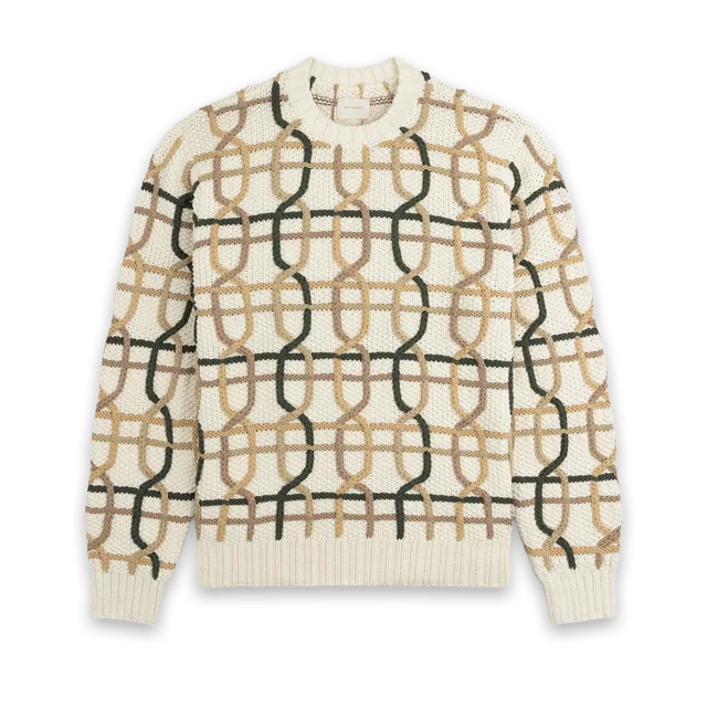 Aimé Leon Dore Cable Link Crewneck Sweater