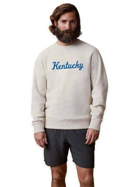 Faherty University of Kentucky High Standard Fleece Crew