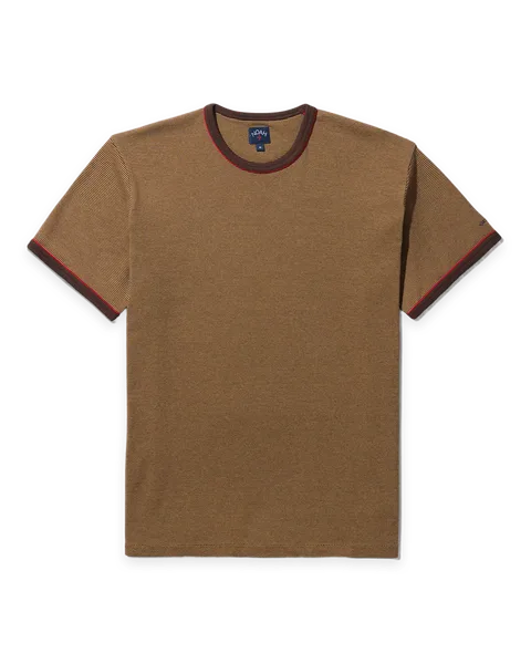 Noah Autumn Striped Ringer Tee