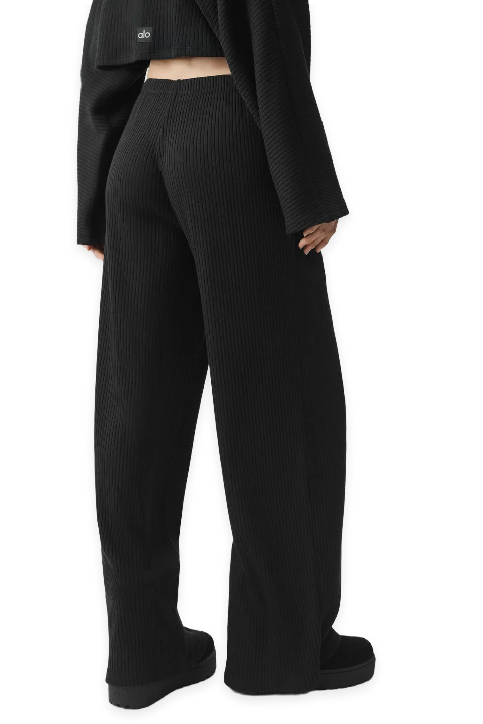 Alo Ribbed Mid-Rise Reset Pant, photo 2