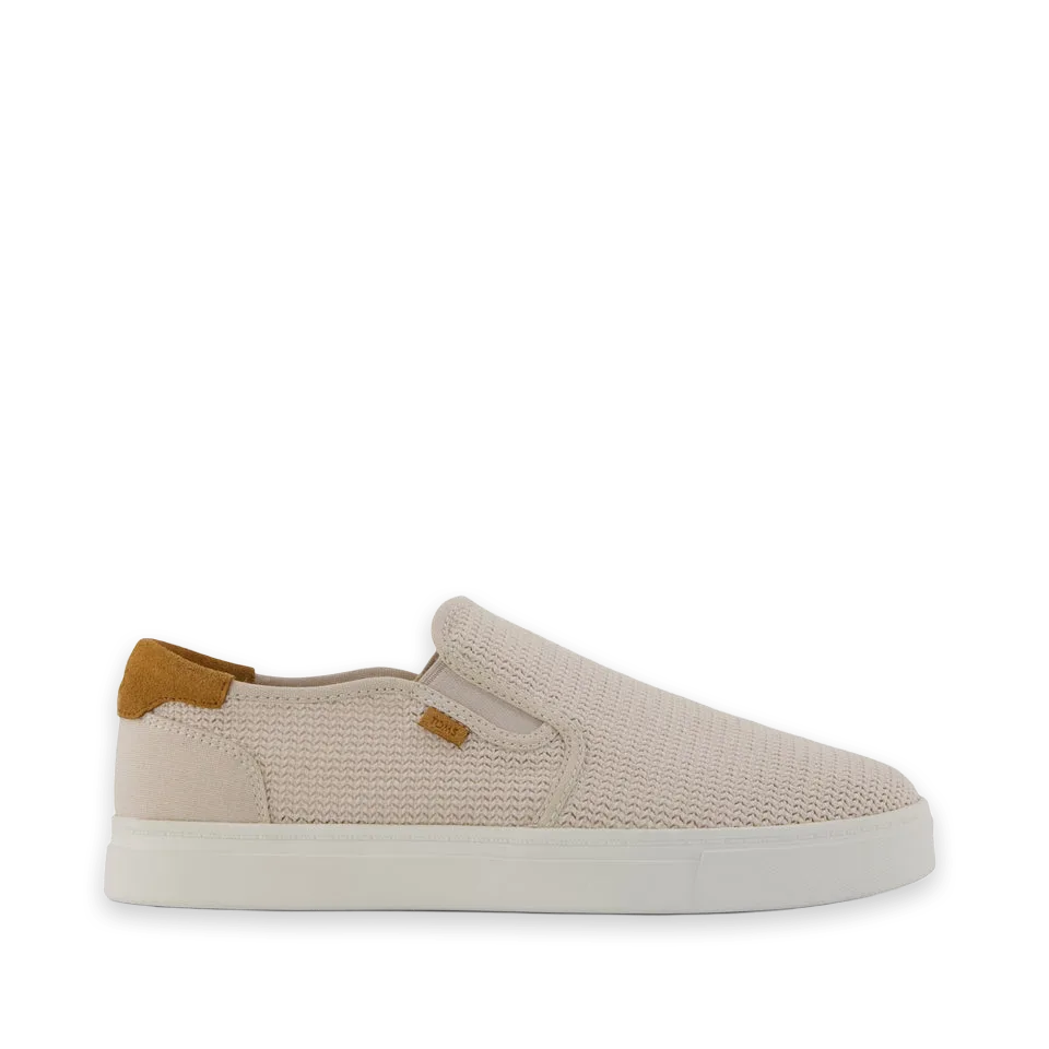 TOMS Mens Baja 2.0 Slip On Sneaker Taupe Mesh