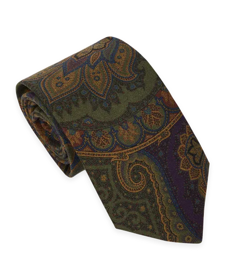 Todd Snyder Italian Silk Exploded Paisley Tie
