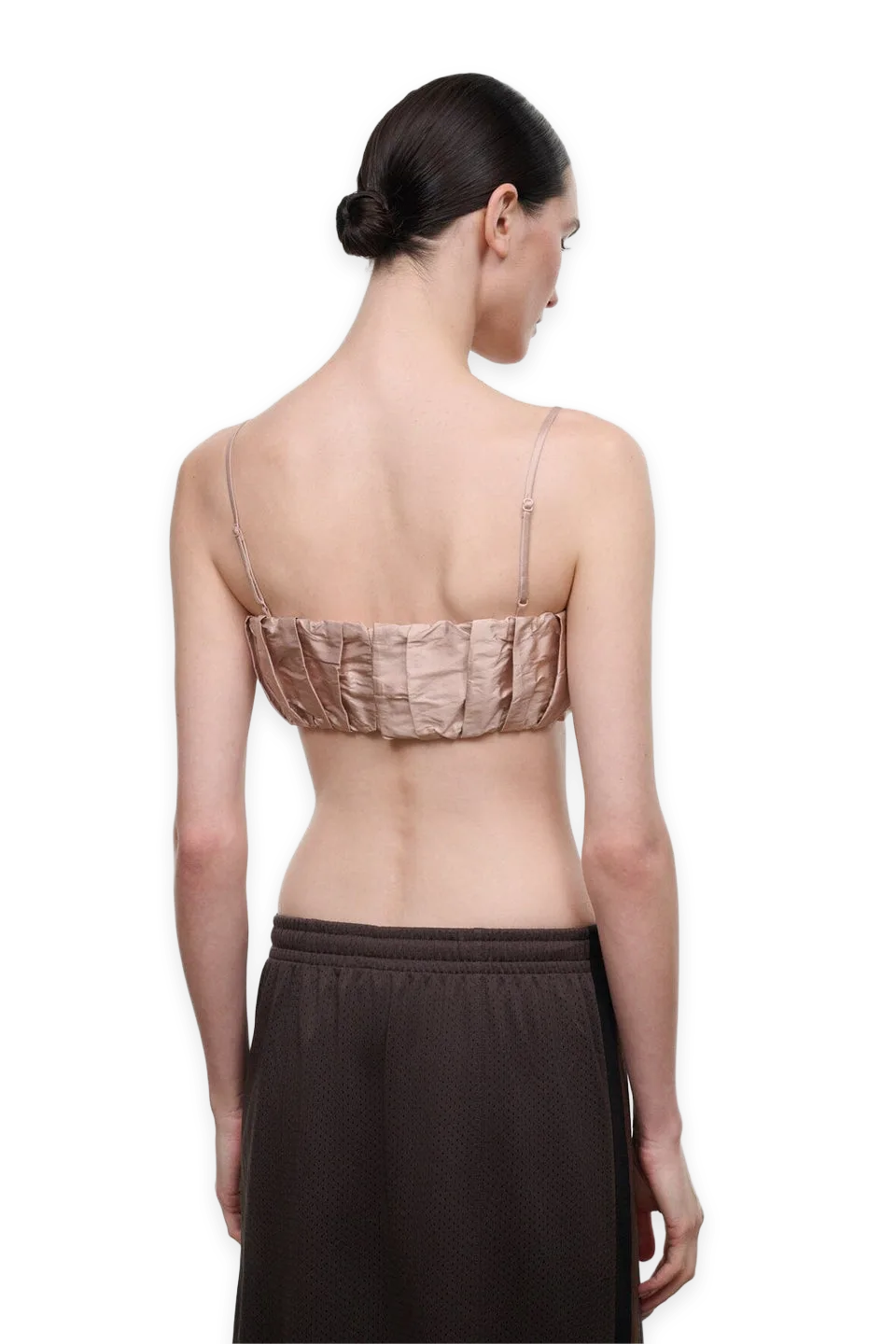 Staud Sade Silk Top · Sandrose, photo 3