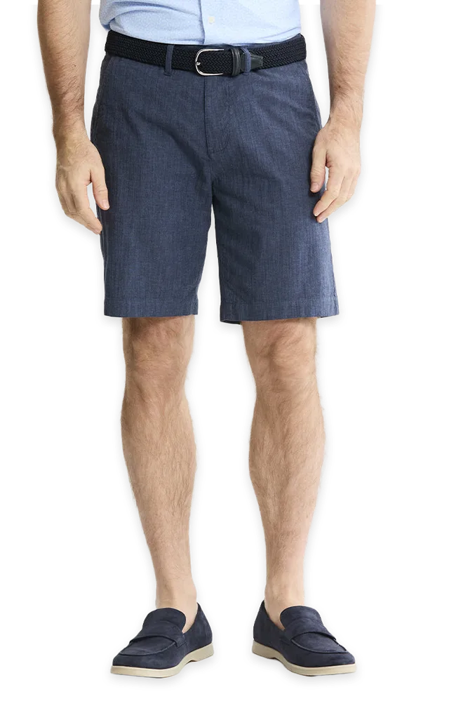 Jachs NY Stretch Chambray Shorts