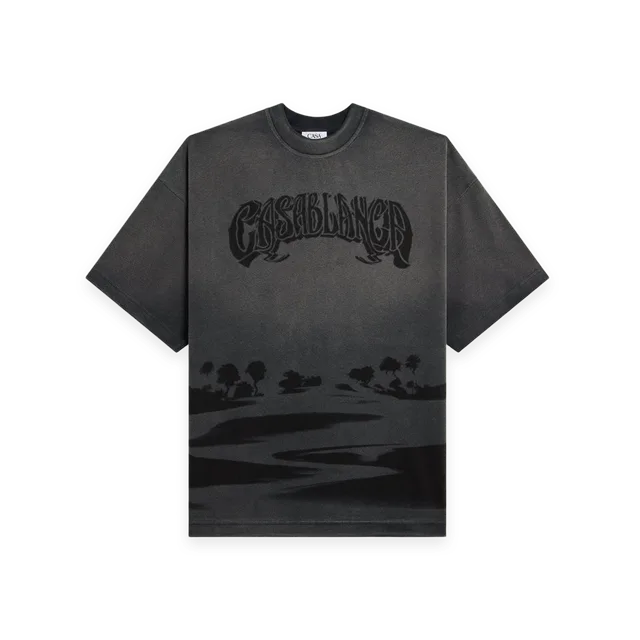 Casablanca Casablanca Sands Washed Oversized Short Sleeve Tee